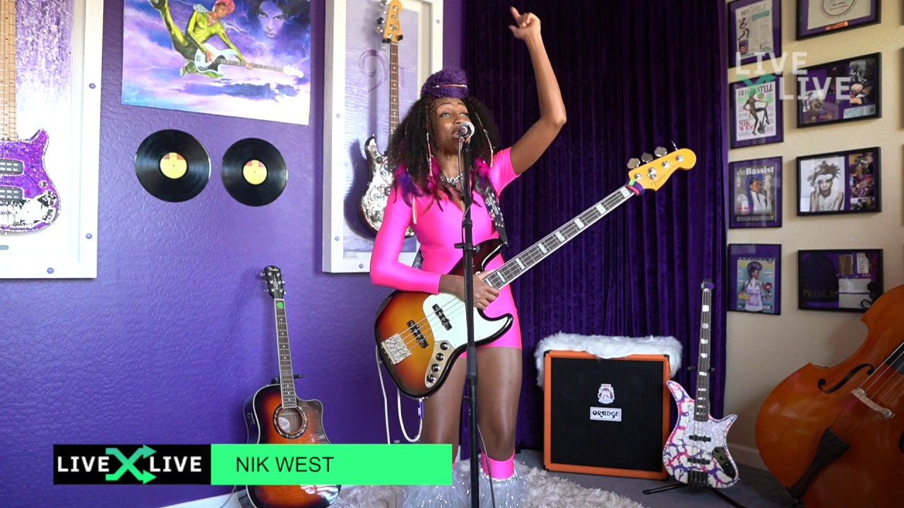 Nik West didn't stop jamming the funky bass due to COVID of 2020